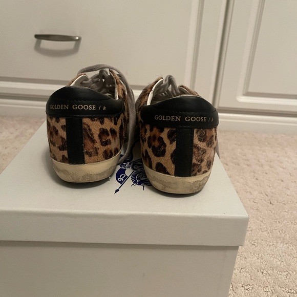 Golden Goose SuperStar sneakers size 36 (6) Leopard print. Great condition! - Picture 4 of 5